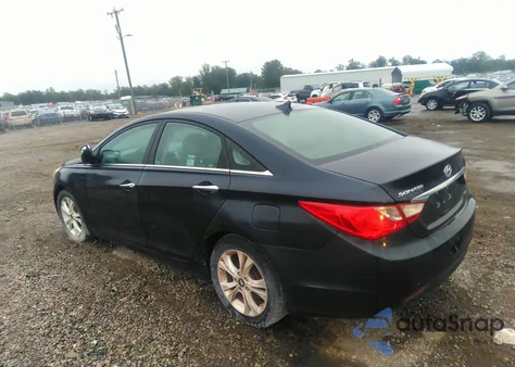2013 Hyundai Sonata Limited z USA, uszkodzony, nr VIN 5NPEC4AC2DH566358